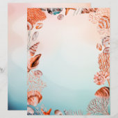 Lettre En-tête Papier de mer (Devant / Derrière)