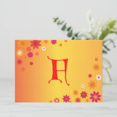 Lettre F Invitation (Debout devant)