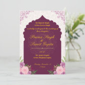 lettre faire-part de mariage (Debout devant)