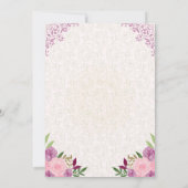 lettre faire-part de mariage (Dos)