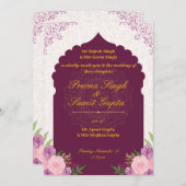 lettre faire-part de mariage (Devant / Derrière)