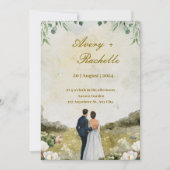 Lettre faire-part de mariage (Devant)