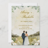 Lettre faire-part de mariage (Devant)