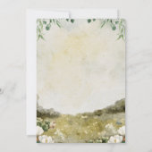 Lettre faire-part de mariage (Dos)