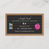 LETTRE Faux Conseil Substitut Carte de visite ense (Dos)