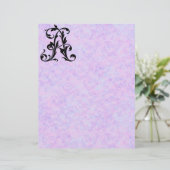 Lettre feuille A (Debout devant)