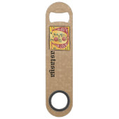 Lettre Florale médiévale illuminée N Monogramme (Dos)