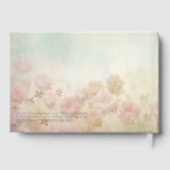 Lettre florale romantique à la mariée Élégant Mode (Verso)