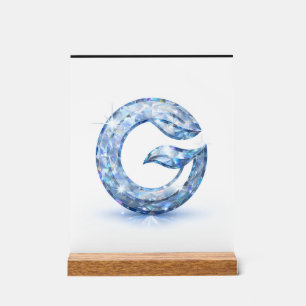 Lettre G abstraite minimaliste
