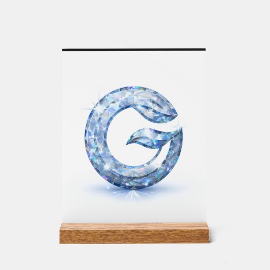 Lettre G abstraite minimaliste (Recto)