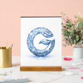 Lettre G abstraite minimaliste (Mariage)