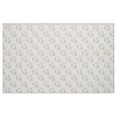 LETTRE G monogramme texte décoratif tissu personna (Fat Quarter)