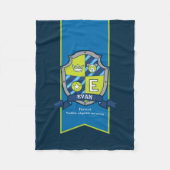 Lettre garçon E Nom Evan signifiant couverture d'o (Devant)