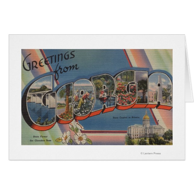 LETTRE GéorgieGrandes ScènesGéorgie (Devant horizontal)