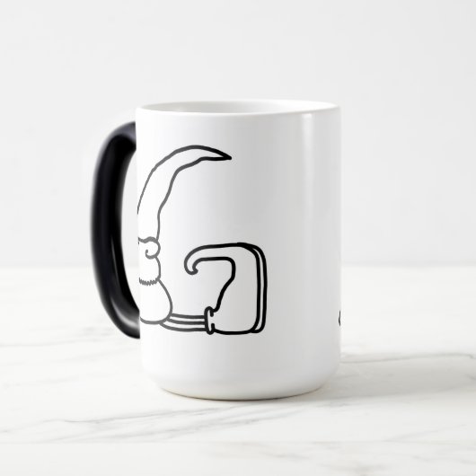 Lettre Gnome "G" Mug de Morphage (Devant gauche)