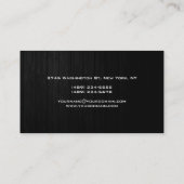 LETTRE GRÂCE GRÂCE Carte de visite (Dos)