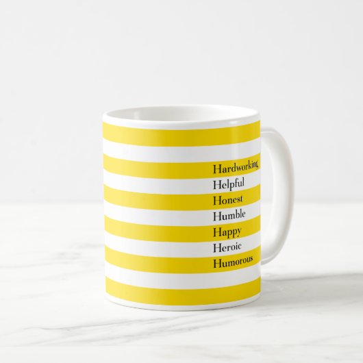 Lettre H Mug (Devant droit)