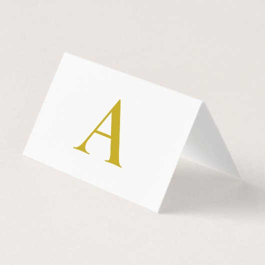 Lettre initiale de monogramme personnalisé de coul (Front)