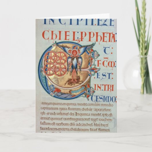 Lettre initiale "E" et est de factum (Devant)