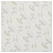 Lettre initiale I personnalisé tissu de nom Indian (Échantillon)