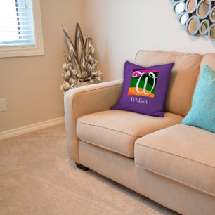 LETTRE INITIALE LAIDEAU LAIT Oreiller