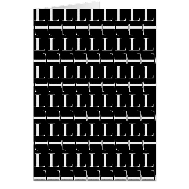 Lettre initiale monogramme L (Devant)