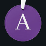 Lettre initiale Monogramme Style moderne violet et<br><div class="desc">Voulez-vous posséder un produit avec les initiales de votre nom? Il est très simple,  esthétique et attrayant.</div>