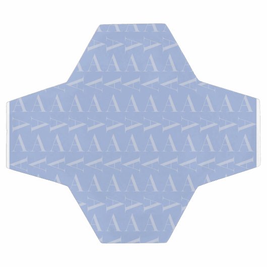 LETTRE INITIALE MONOGRAPHIQUE A Bleu (Plat)