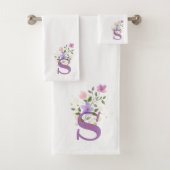 Lettre Initiale S Plus Design Floral Ensemble De S (En situation)