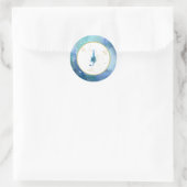 *~* LETTRE J - Autocollant d'enveloppe de plage na (Sac)