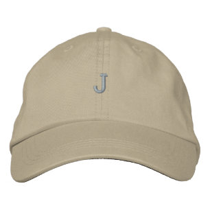 Lettre J Monogramme imprimé Casquette original bro