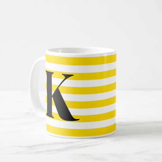 Lettre K mug (Devant gauche)