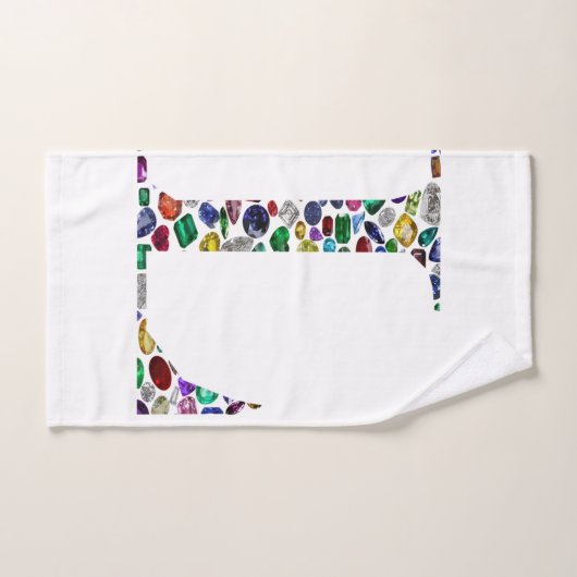 Lettre L (Serviette à main)