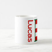 Lettre L de tasse de Noël personnalisée par tasse (Centre)