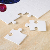 Lettre L faite avec Gemstones Nom Puzzle (Côté)