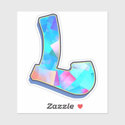 Lettre L _ Graffiti Alphabet Lettres Stickers (Feuille)