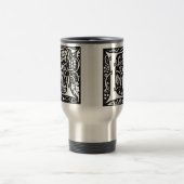 Lettre 'L' William Morris Design - Mug (Centre)
