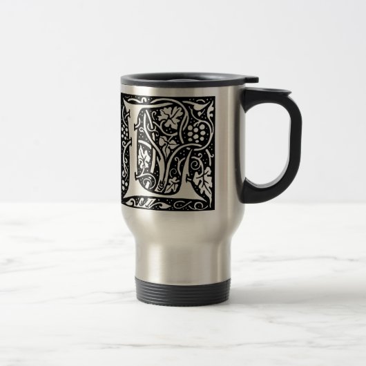 Lettre 'L' William Morris Design - Mug (Droit)
