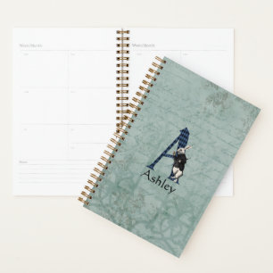 Lettre lapin blanc Wonderland A personnalisée