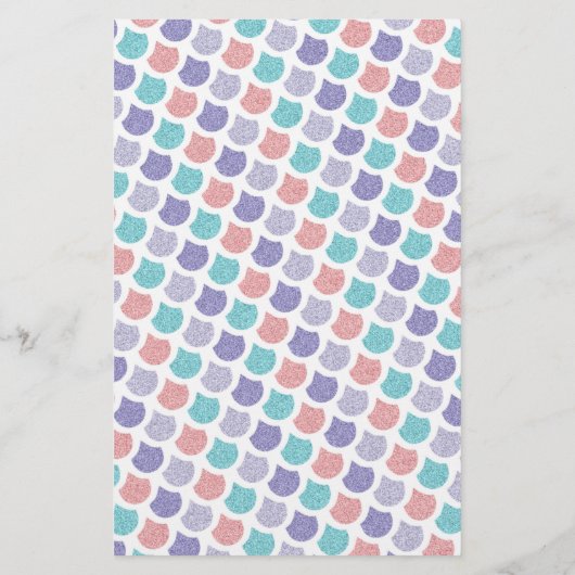 Lettre lin Sirène Écriture Papier Papier Papier Pa (Dos)