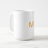 Lettre M Mug (Devant gauche)