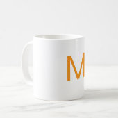 Lettre M Mug (Devant gauche)