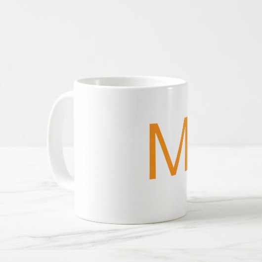 Lettre M Mug (Devant gauche)