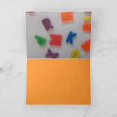 Lettre Magnet carte d'anniversaire (Intérieur)