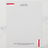 Lettre Modèle en-tête de bureau dentiste avec brosse à de (Devant)