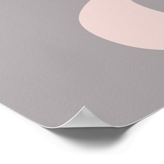 Lettre moderne A Poster (Coin)