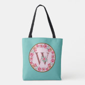 Lettre Monogram W avec Sac fourre-tout d'image de (Dos)