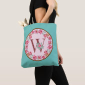 Lettre Monogram W avec Sac fourre-tout d'image de (De près)