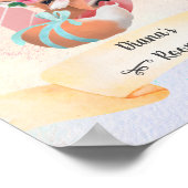 Lettre Monogramme D Renardeau Fille Décoration de (Coin)