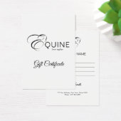 Lettre monogramme E Horse (Bureau)